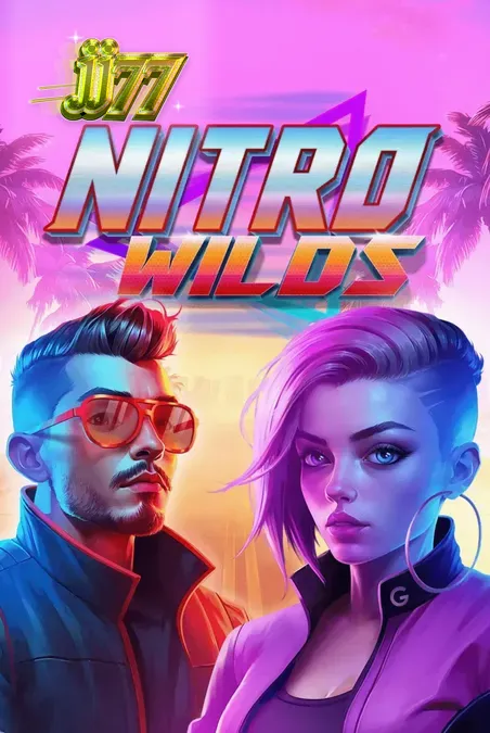 Nitro Wilds slot neon racing theme